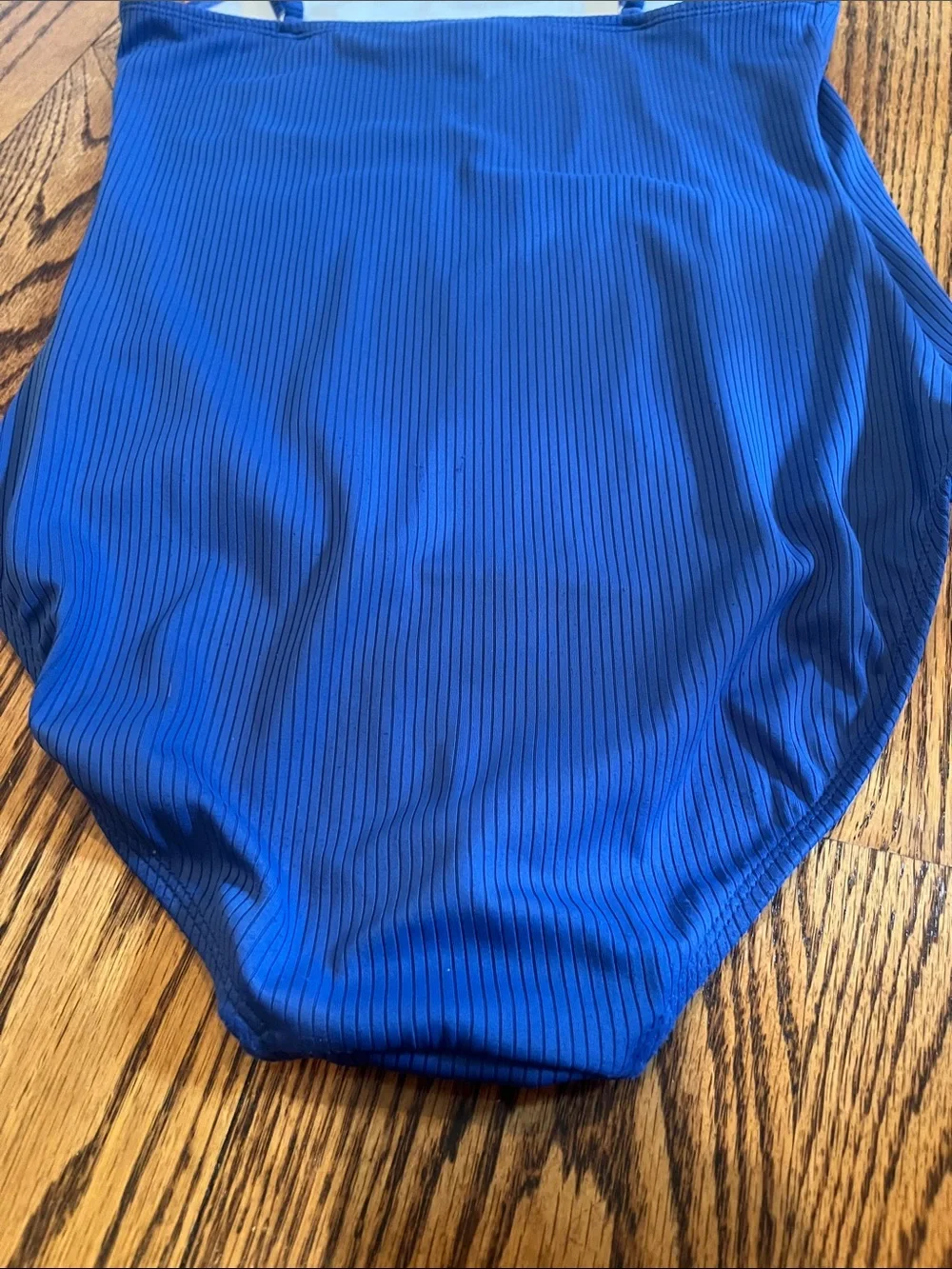 Old Navy Girls' Royal Blue Ribbed One-Piece Swimsuit